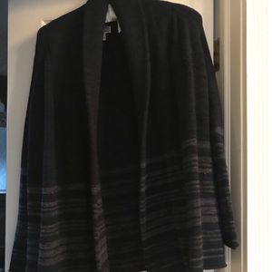 Heavy blue cardigan gently worn